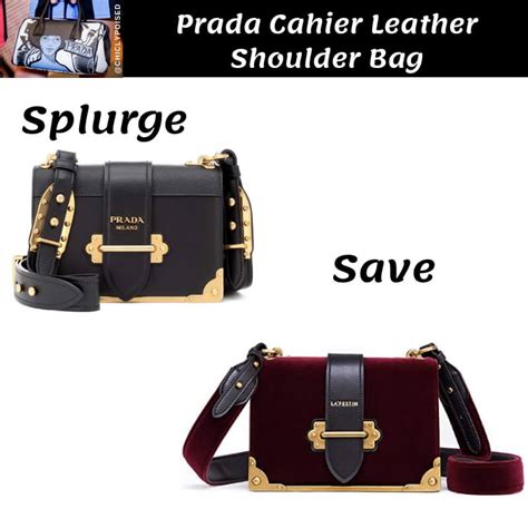 dupe prada cahier|prada bag dupes 2005.